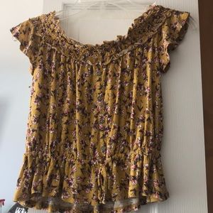 aeropostale off the shoulder tee